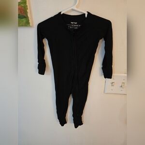 Little Sleepies Black Zippy